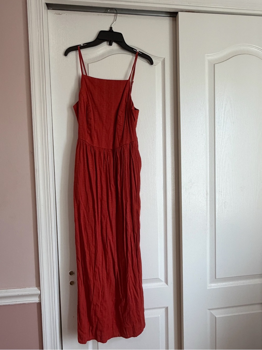 Old Navy Red Spaghetti-Strap Maxi Dress